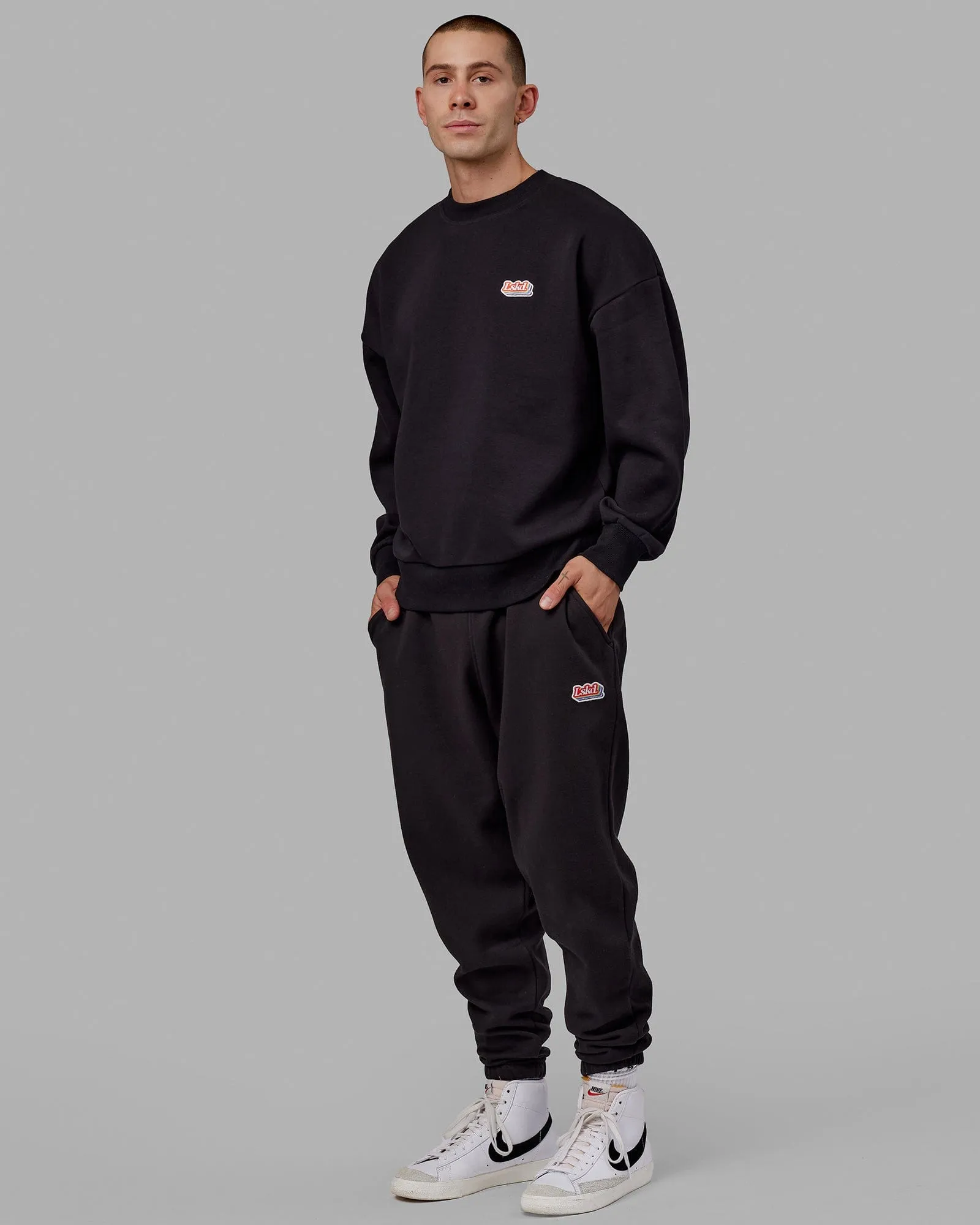 Unisex Radiate Track Pants - Black
