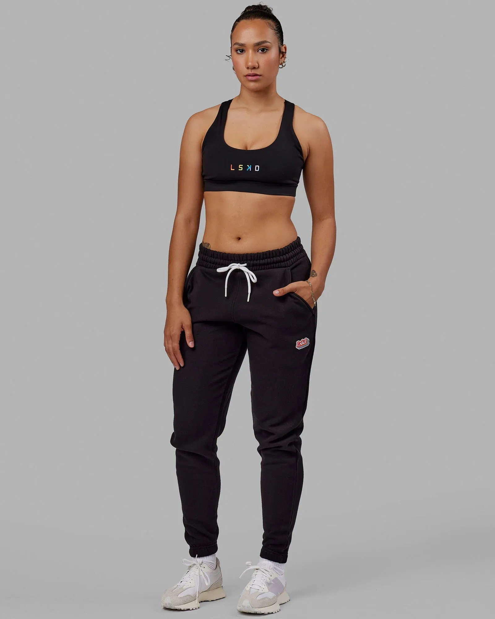 Unisex Radiate Track Pants - Black