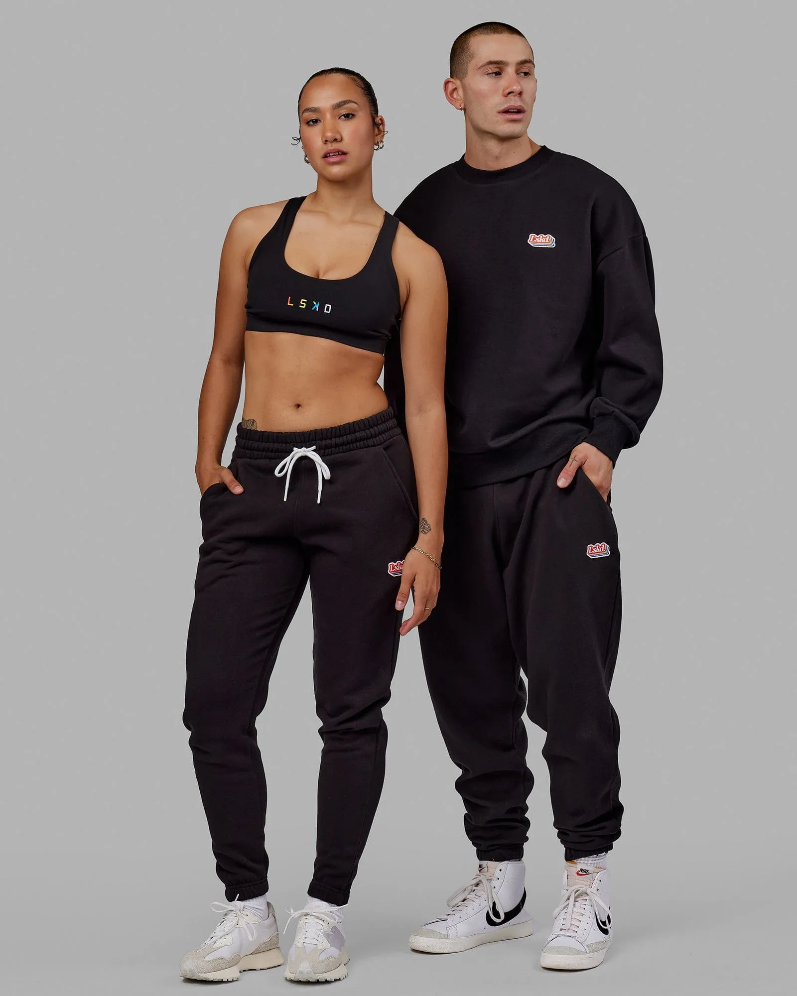 Unisex Radiate Track Pants - Black