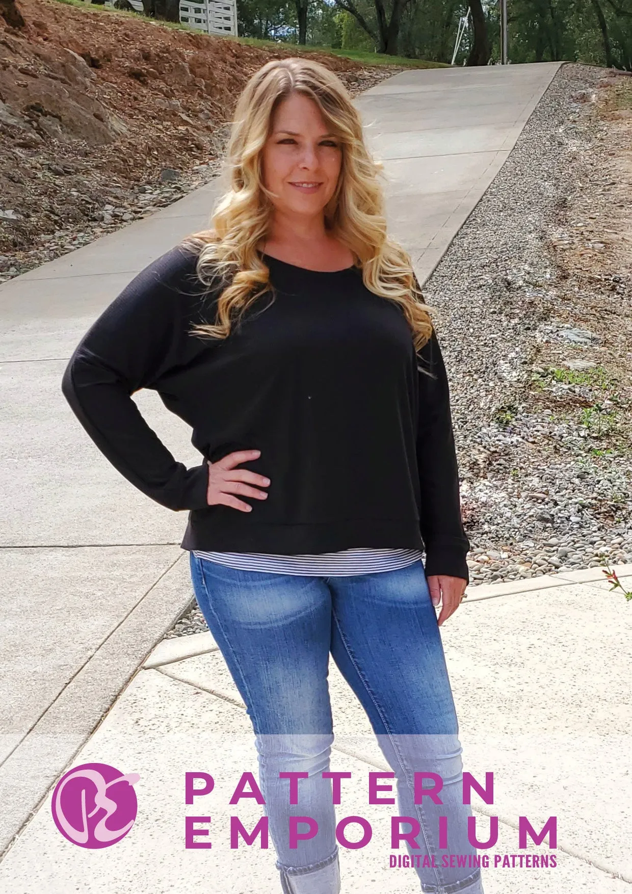 Unwind Top | Sweater & Hoodie Sewing Pattern