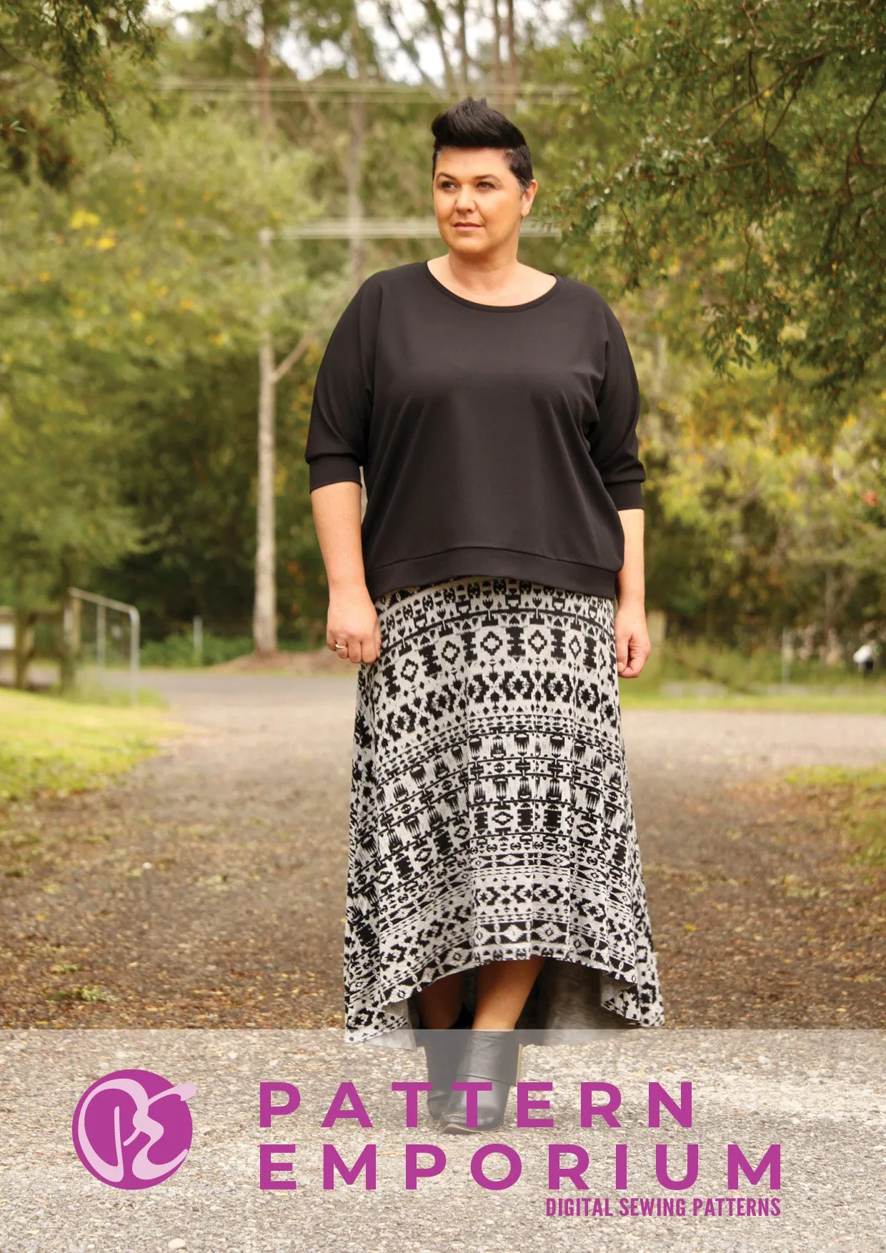 Unwind Top | Sweater & Hoodie Sewing Pattern