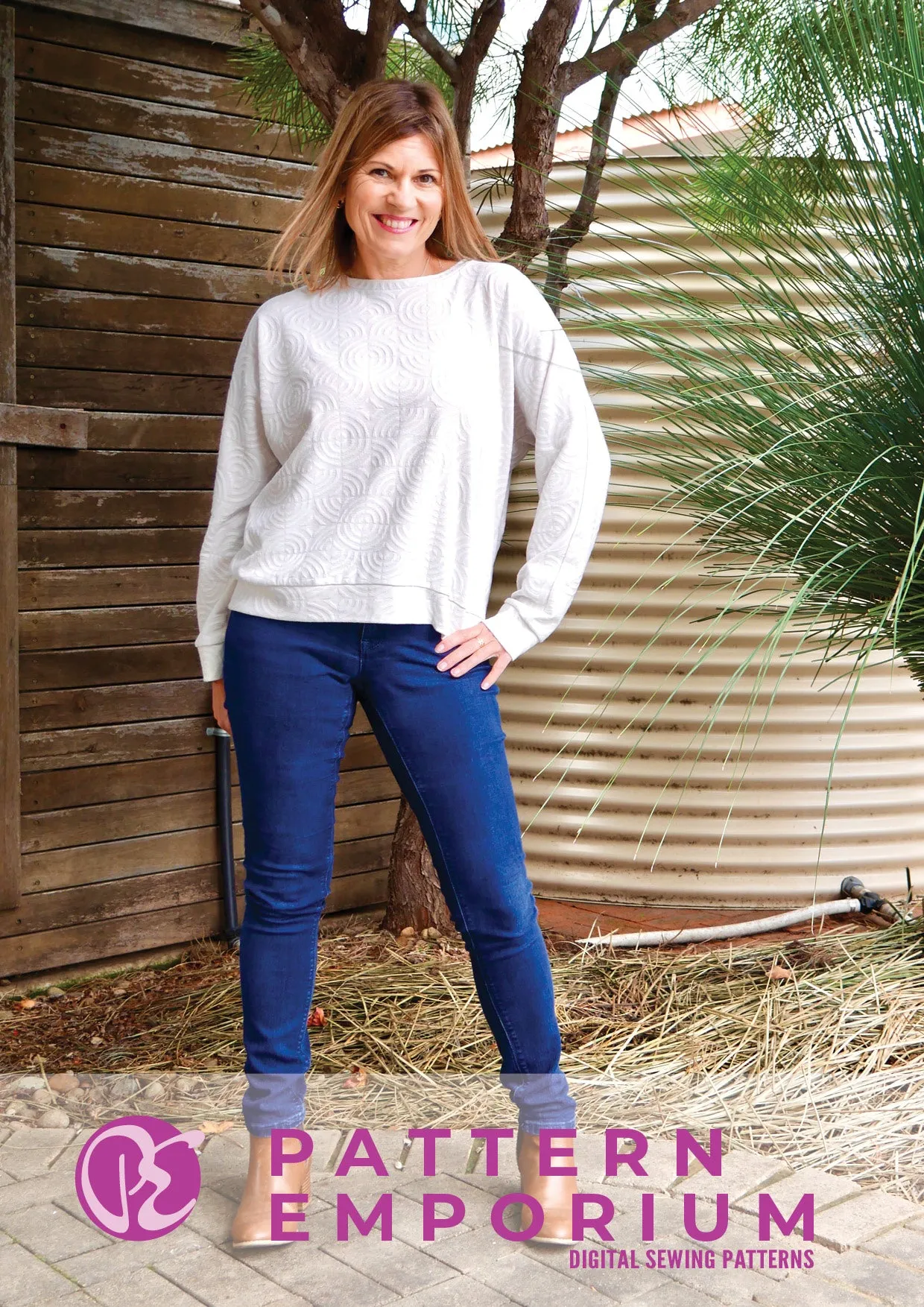 Unwind Top | Sweater & Hoodie Sewing Pattern