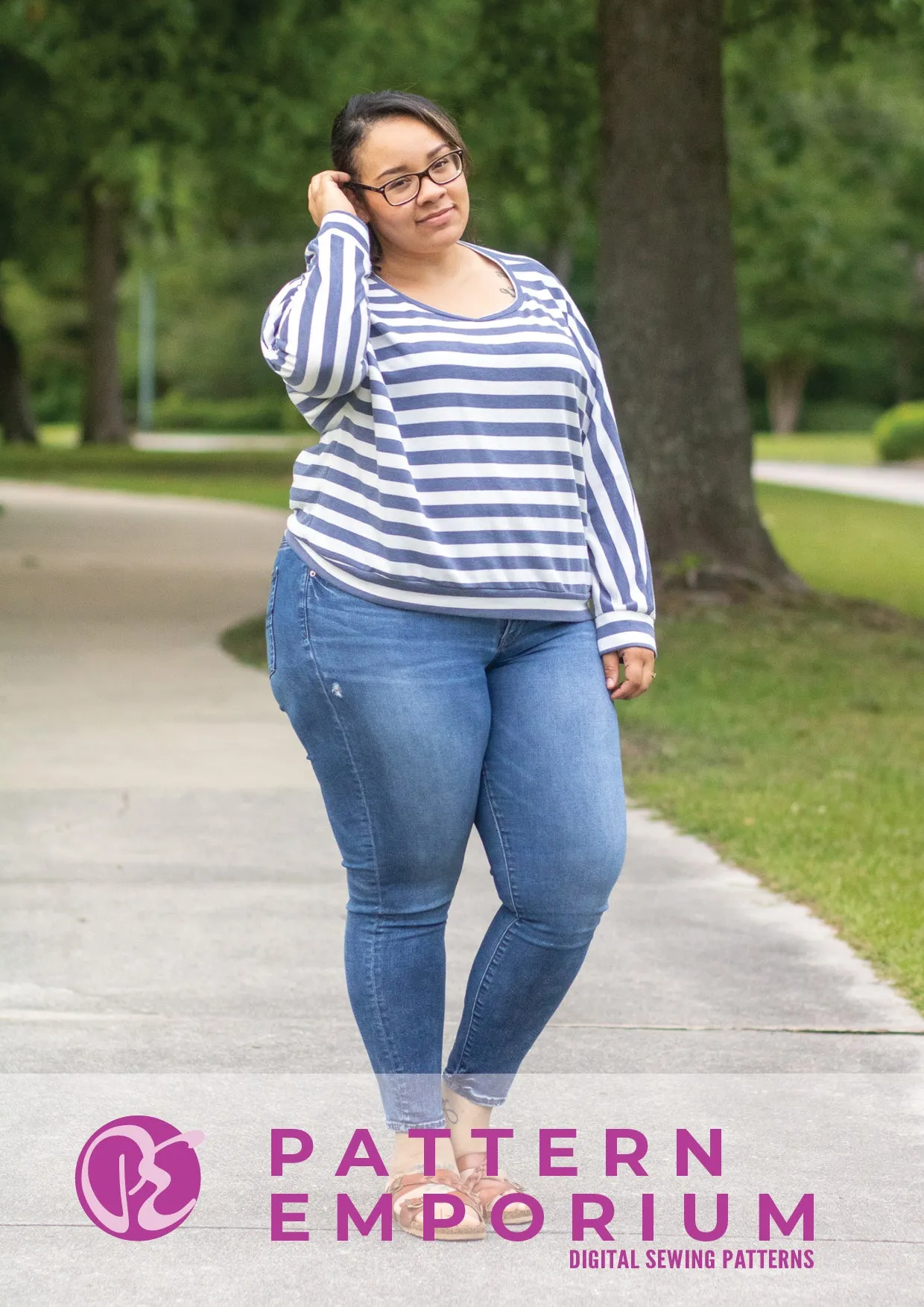 Unwind Top | Sweater & Hoodie Sewing Pattern