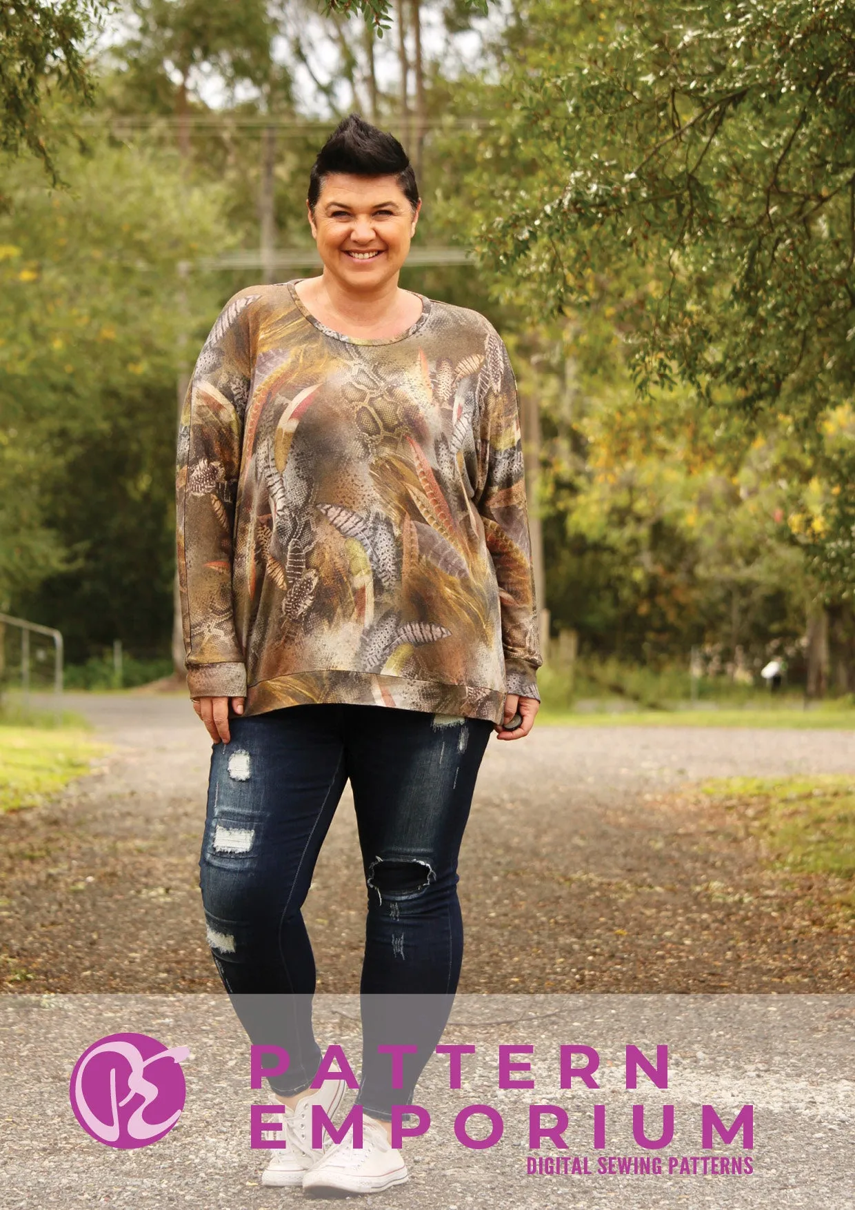 Unwind Top | Sweater & Hoodie Sewing Pattern