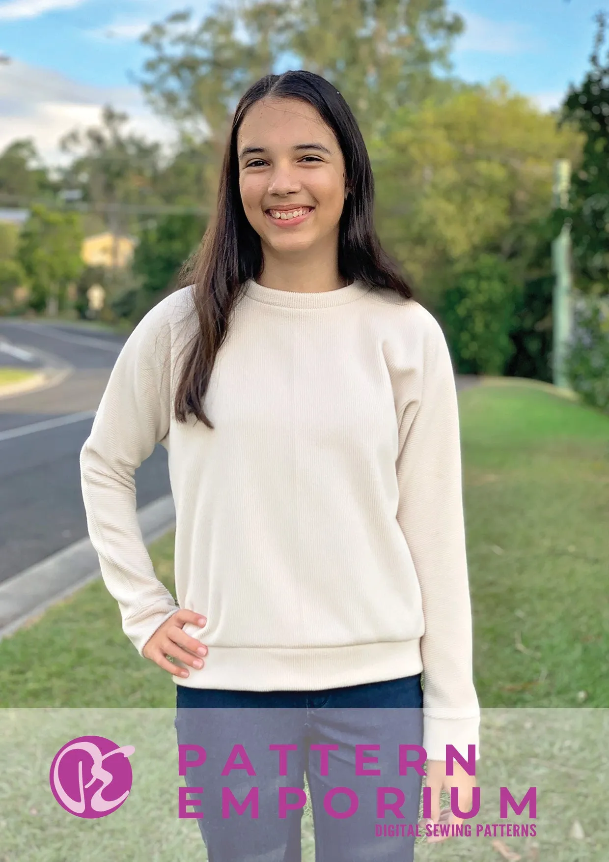 Unwind Top | Sweater & Hoodie Sewing Pattern