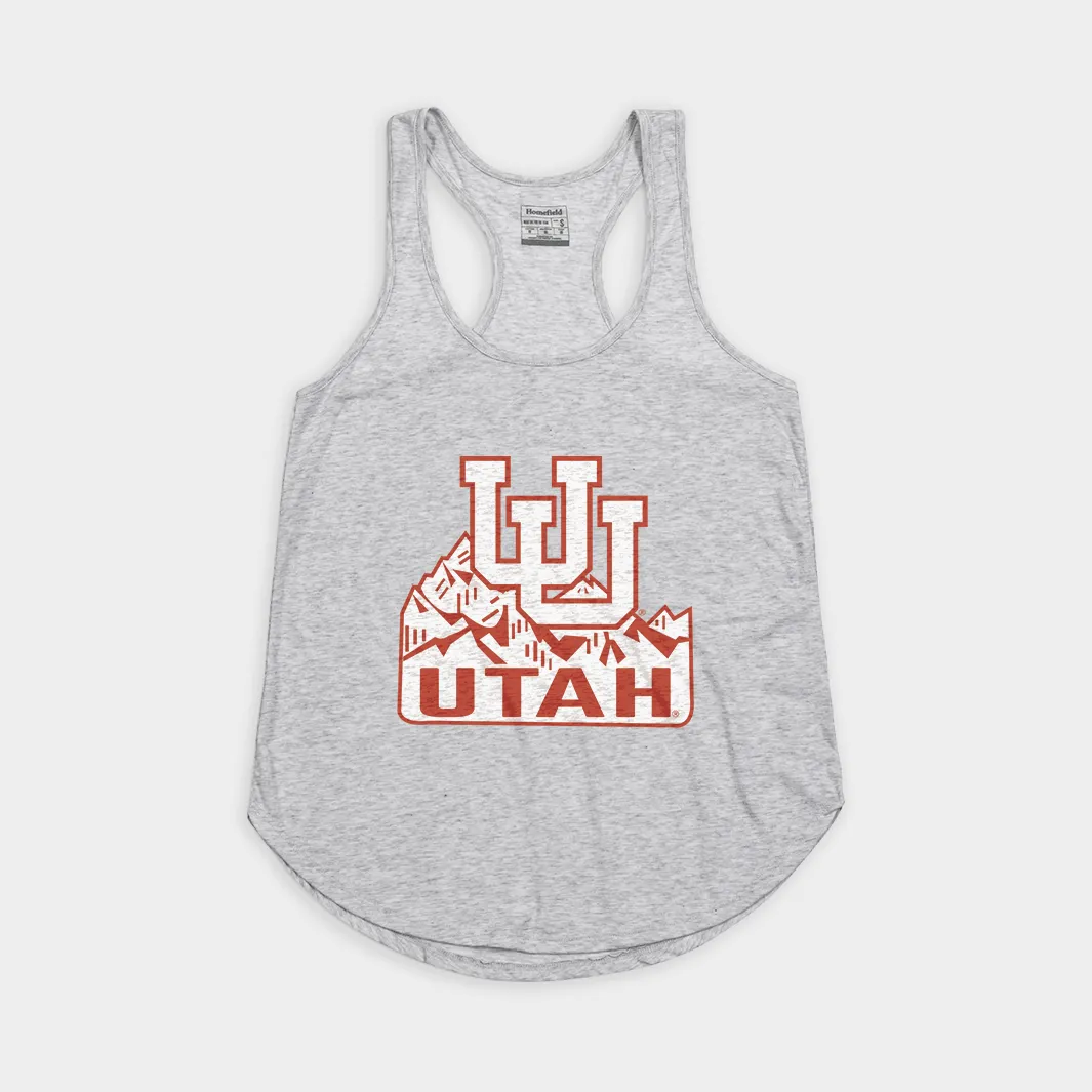 Utah Mountains Women's Racerback Tank