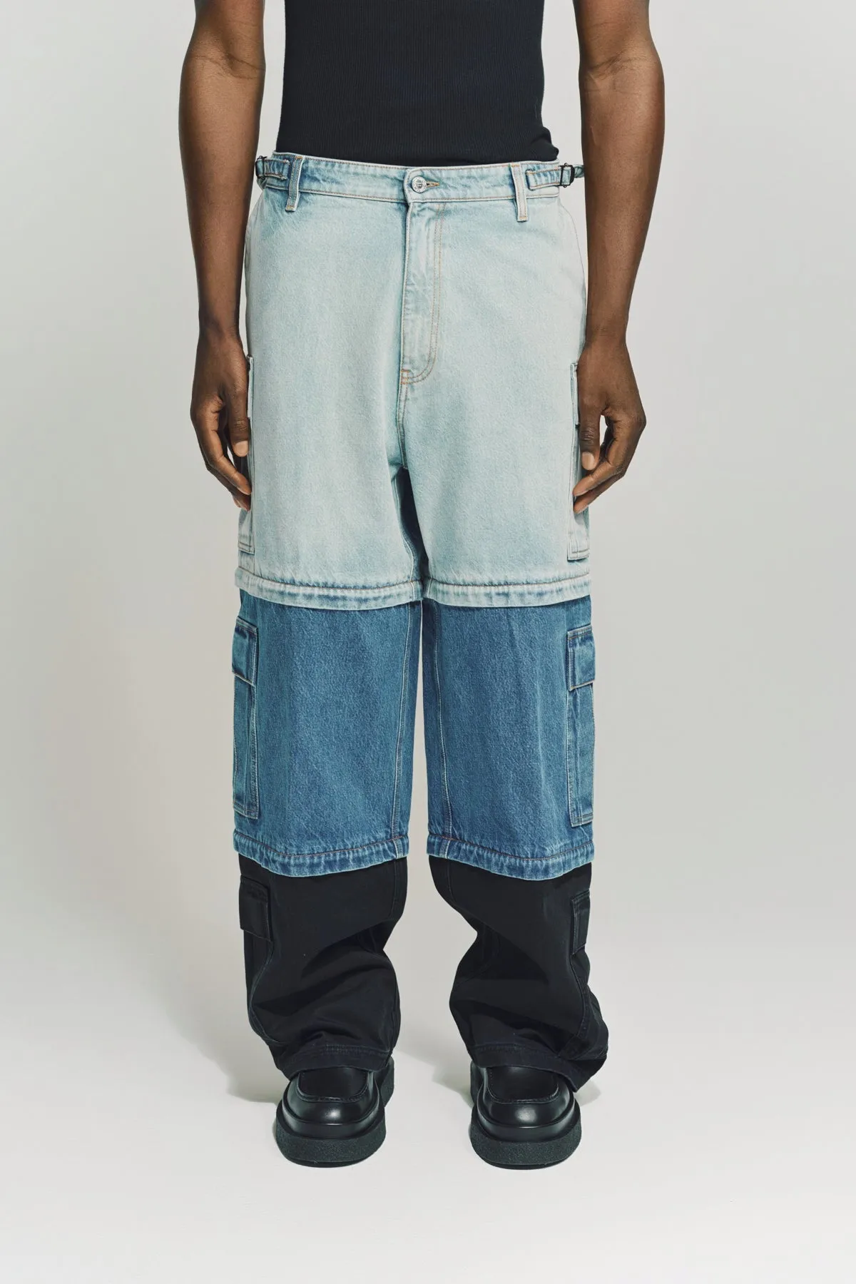 VETEMENTS | DECONSTRUCTED TRIPLE CARGO PANTS