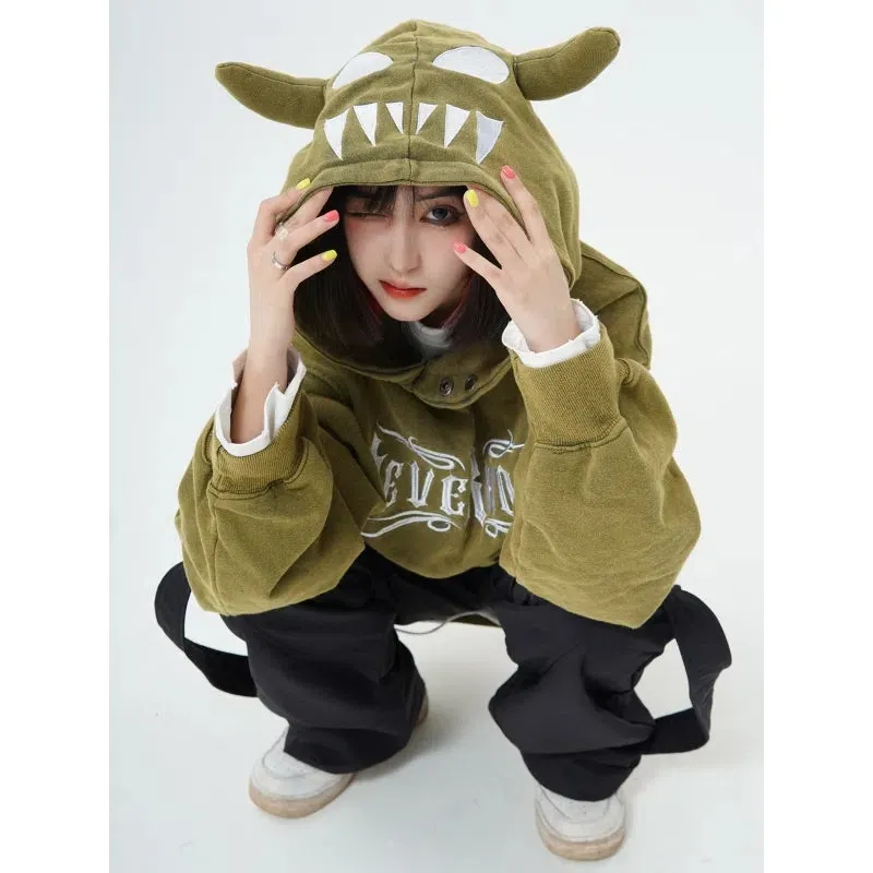 vintage hoodie  KF83032