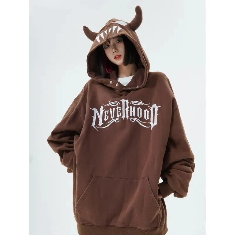 vintage hoodie  KF83032