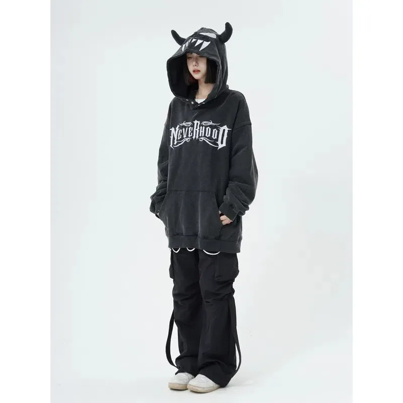 vintage hoodie  KF83032