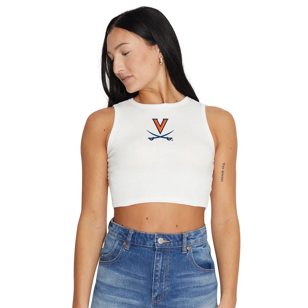 Virginia Cavaliers Touchdown Ribbed Tank