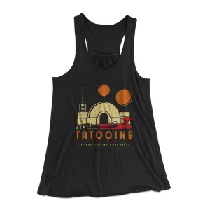 Visit Tatooine Women's Flowey Tank Top