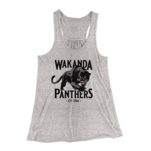 Wakanda Panthers Women's Flowey Tank Top