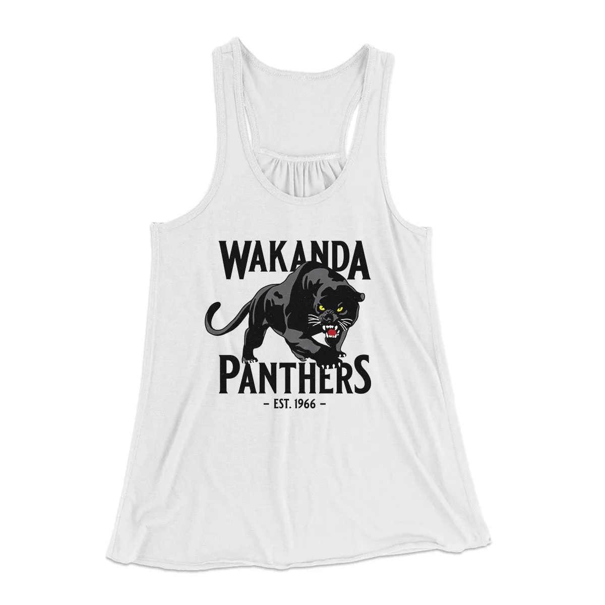 Wakanda Panthers Women's Flowey Tank Top