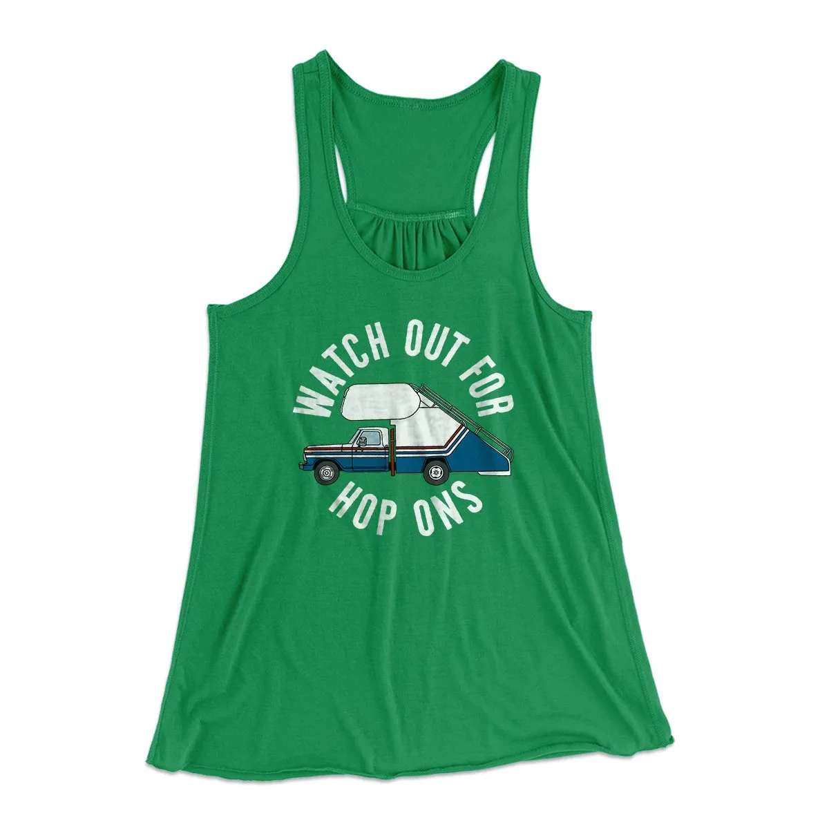Watch Out For Hop-Ons Women's Flowey Tank Top
