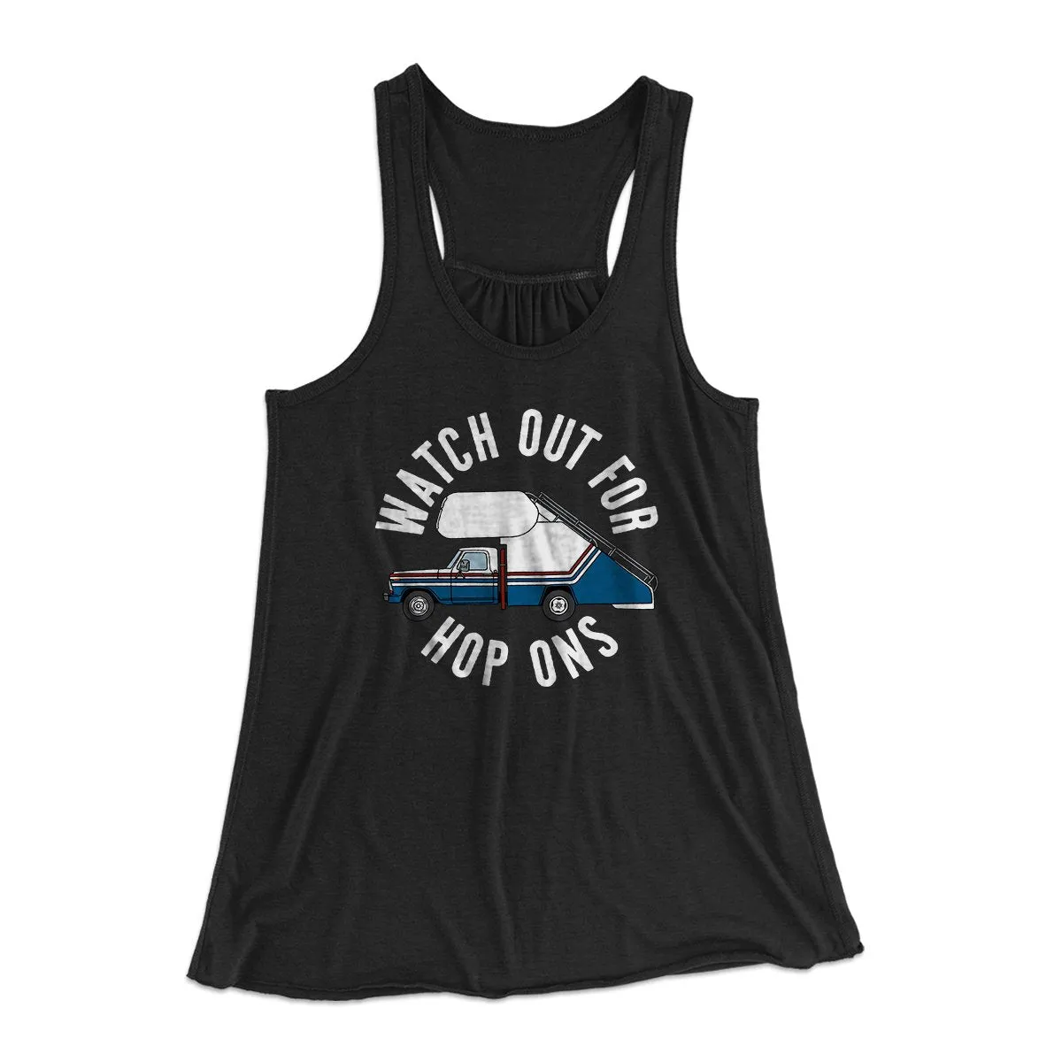 Watch Out For Hop-Ons Women's Flowey Tank Top