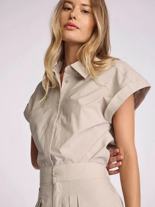 We are Sundays Asher Shirt - Willow Gray