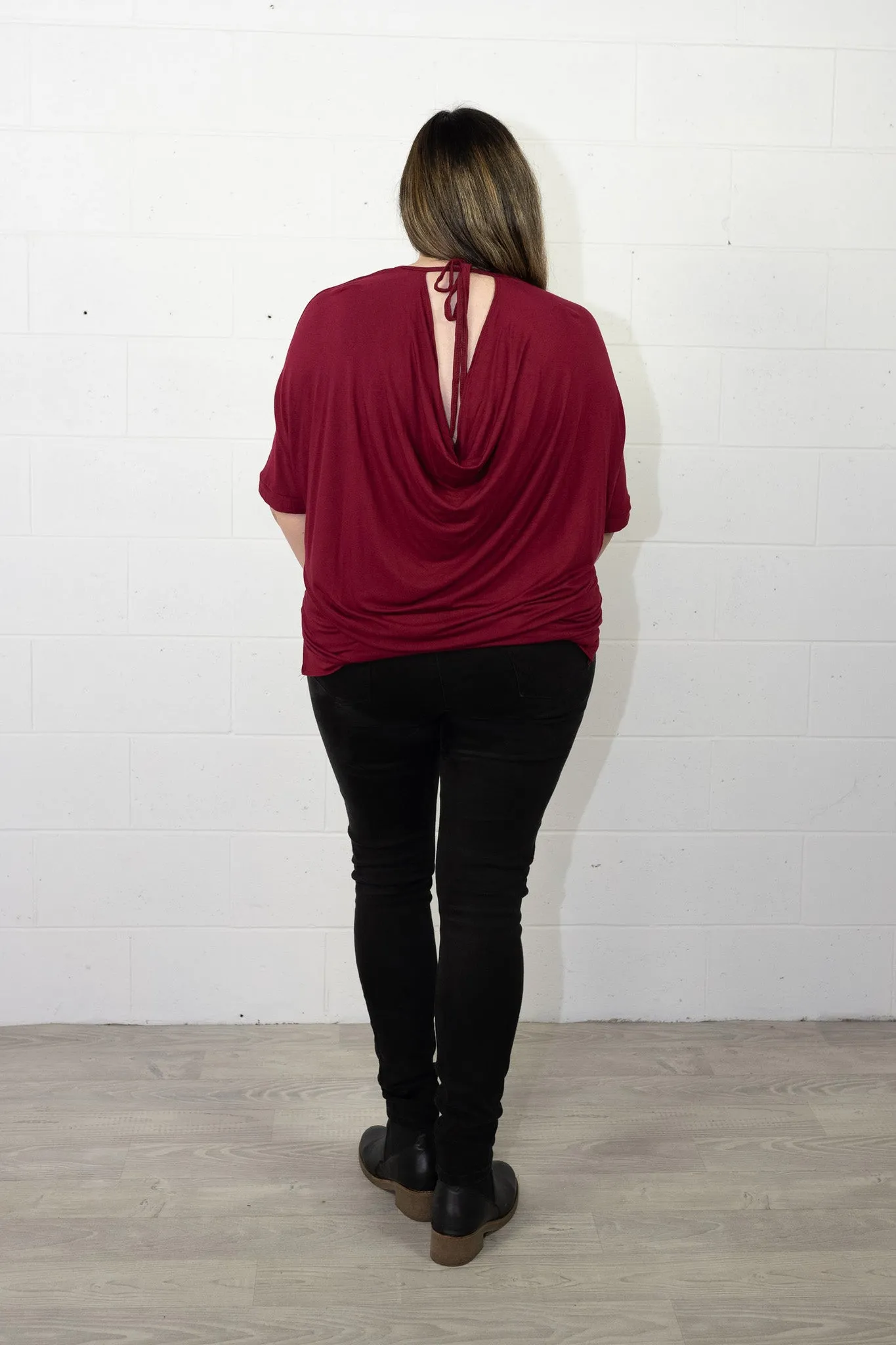 Wine Multi-way Top