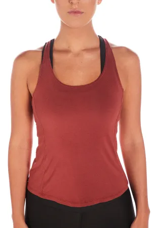 Wine Racerback Tank