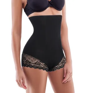 Women Tummy Control Panties High Waist Girdle Slimmer Lace Briefs Underwear