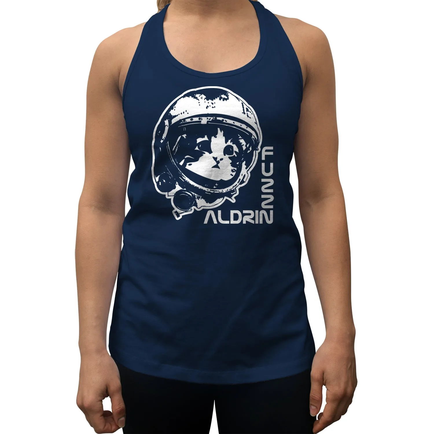Women's Fuzz Aldrin Racerback Tank Top