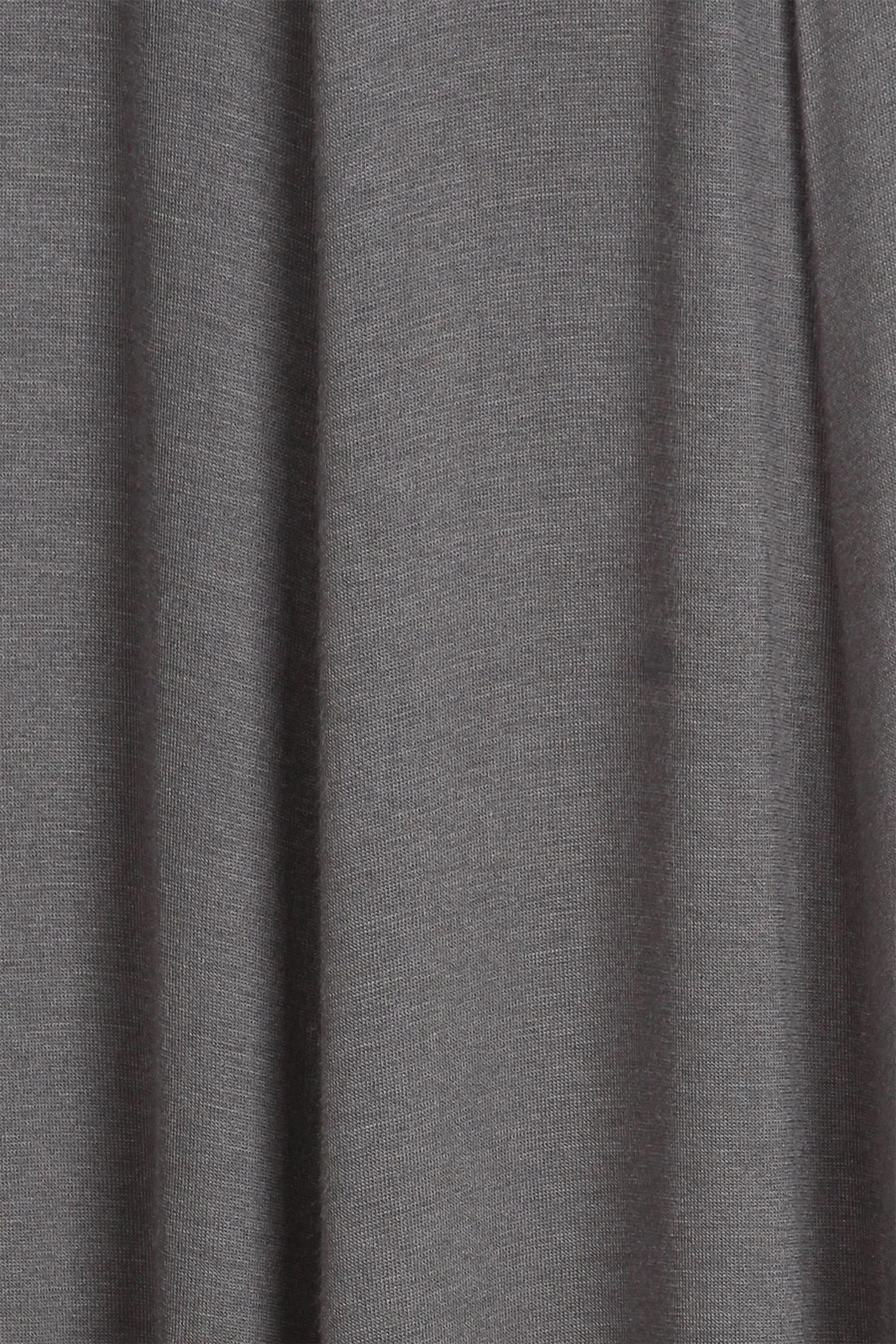 Women's Solid Casual Comfy Short Sleeve Jersey Knit A-Line Midi Dress