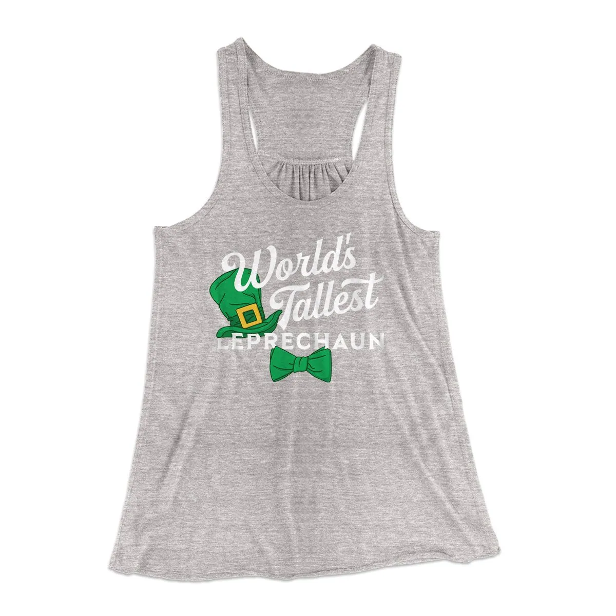 World's Tallest Leprechaun Women's Flowey Tank Top