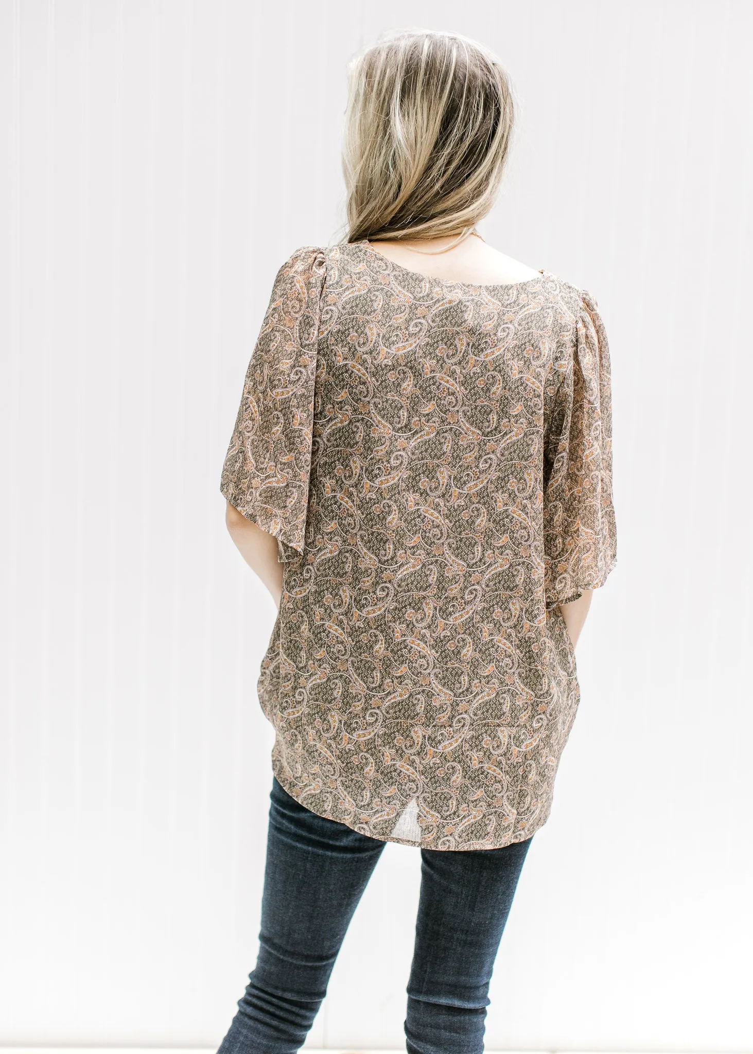 X Paige's Paisley Top