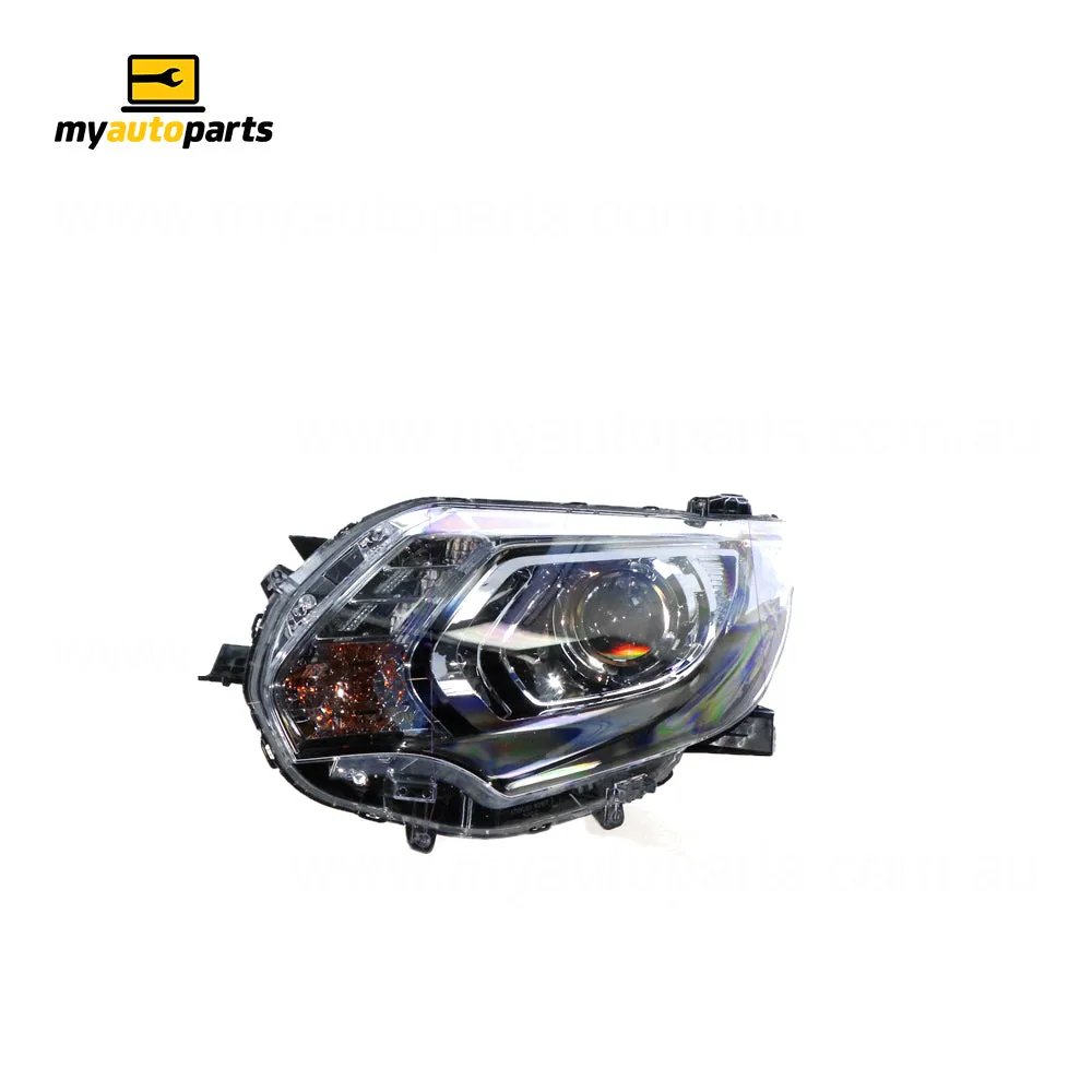 Xenon Head Lamp Passenger Side Genuine Suits Mitsubishi Triton MQ GLS Sport Edition 2017 to 2018