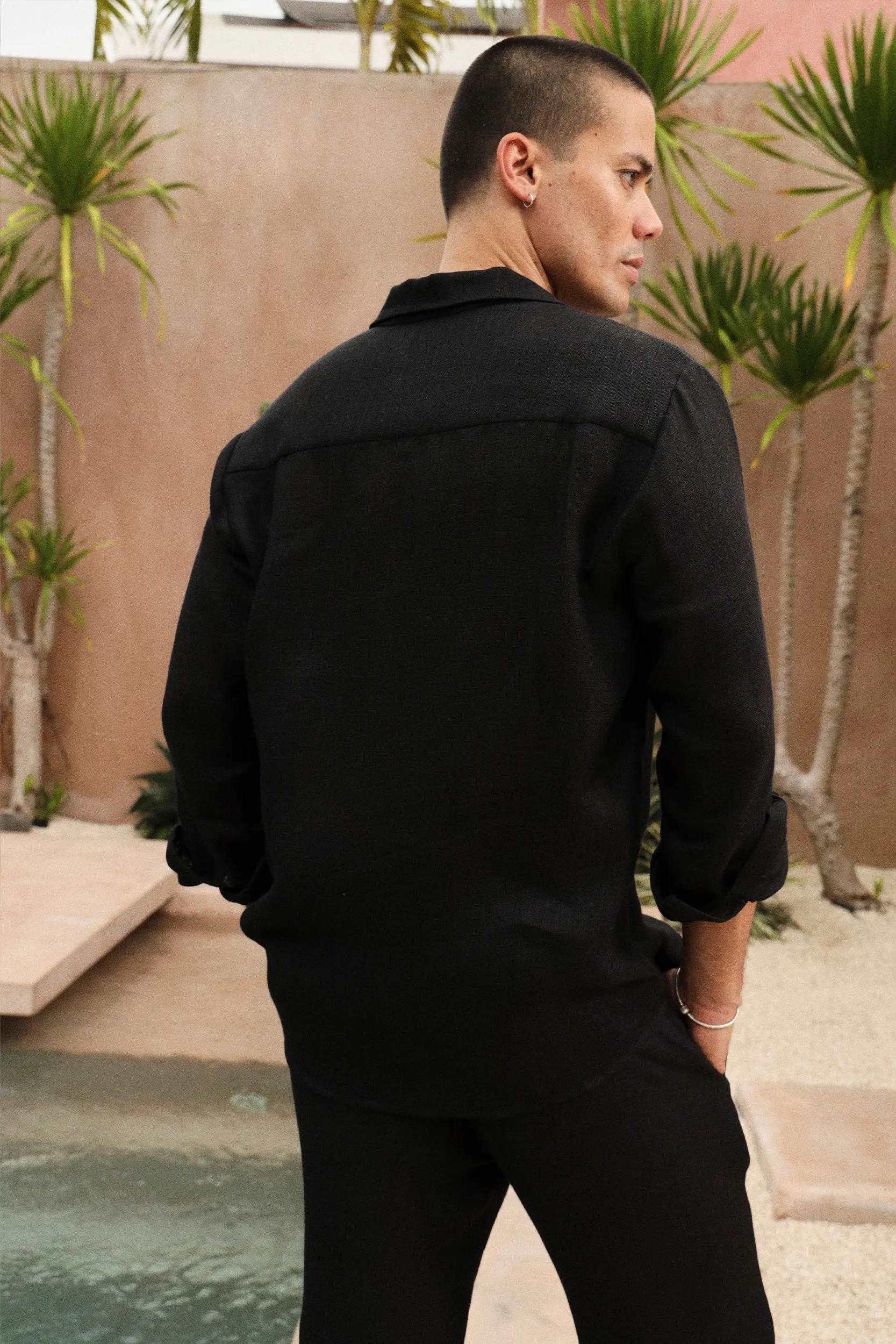 Zanzibar Shirt- Man (Black)